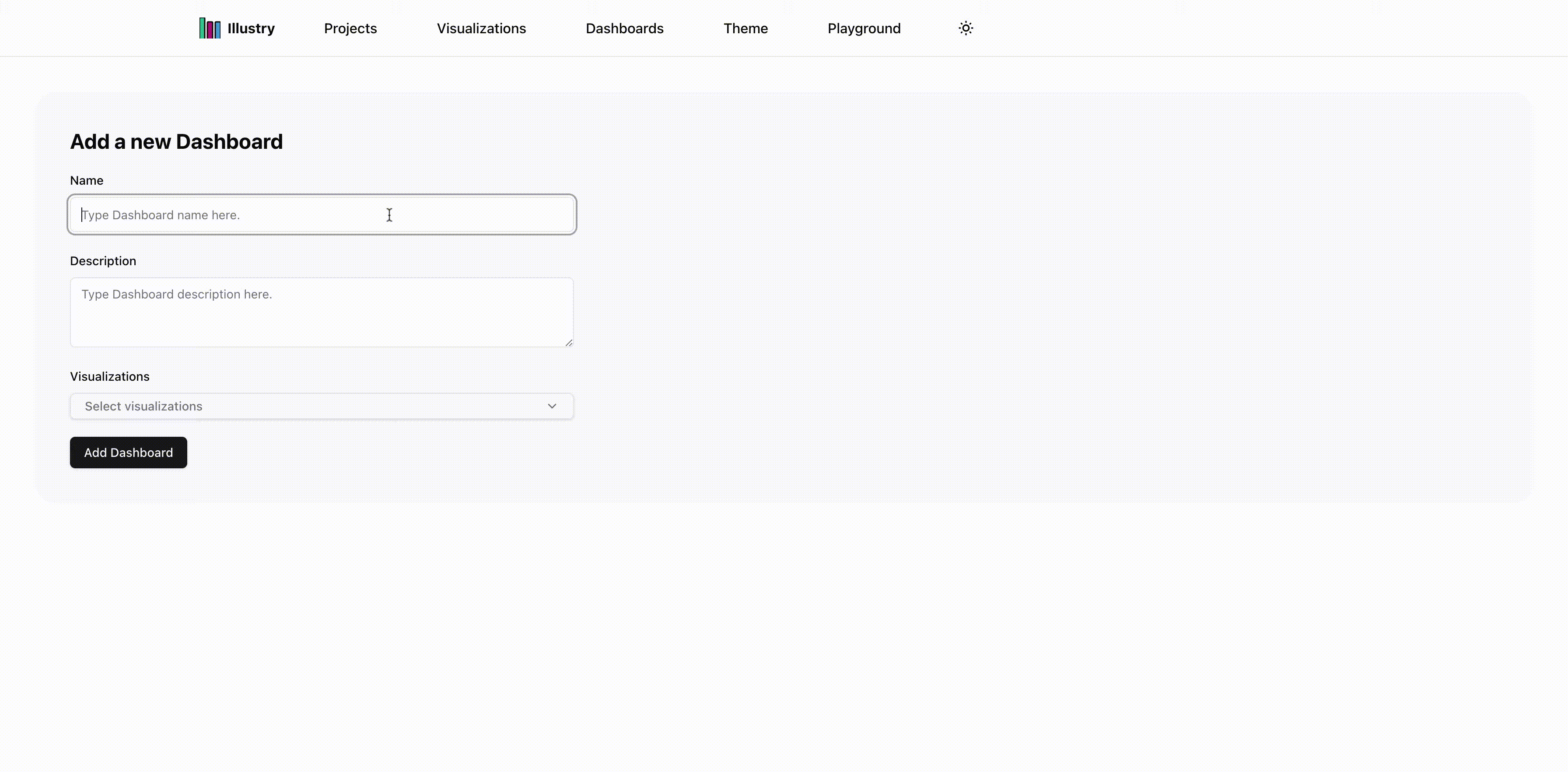 Dashboard in Action